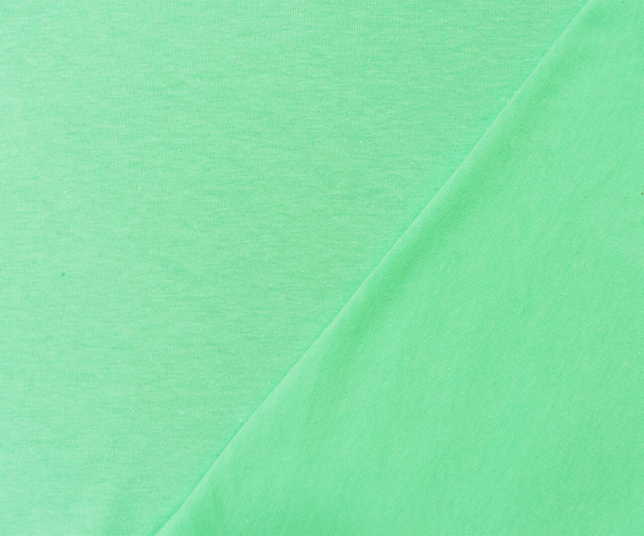 Mint Green Cotton Stretch Spandex Solid Jersey Knit Fabric By the Yard